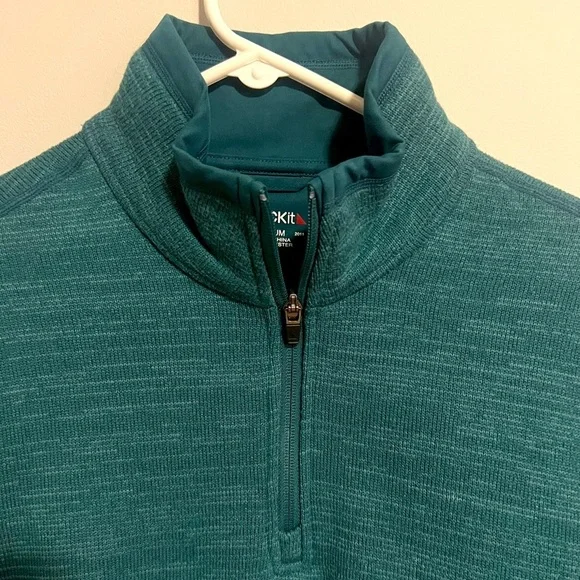 UNTUCKit Kezoh long sleeve quarter zip pullover sweatshirt sweater men’s medium - Picture 3 of 10